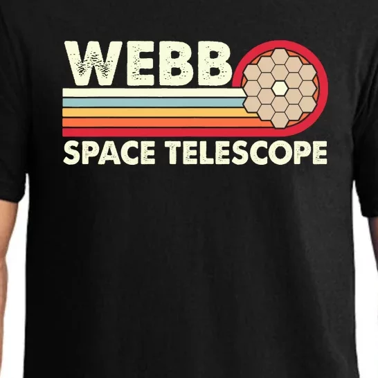 James Webb Space Telescope Retro JWST Webb Telescope Pajama Set