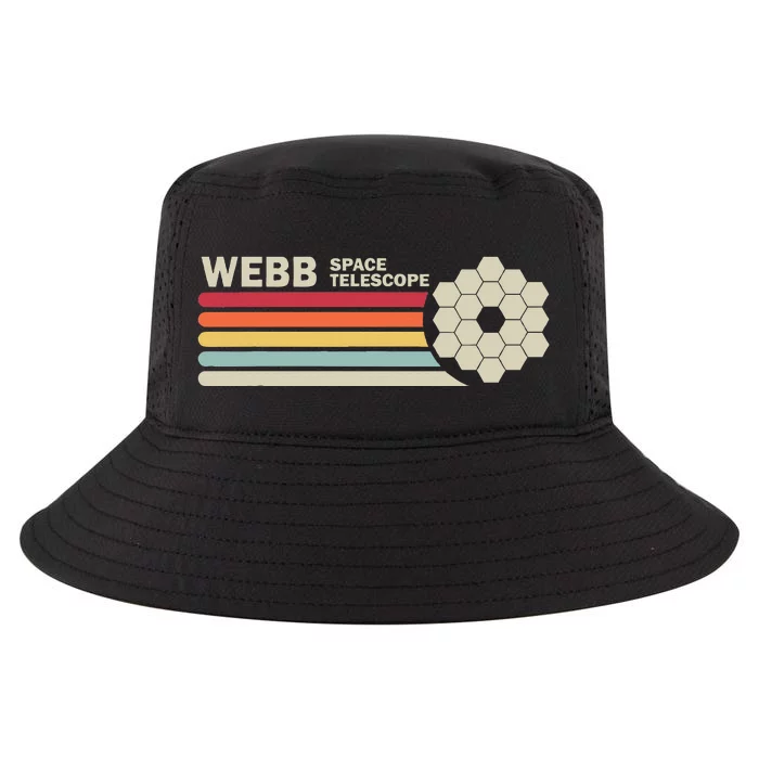 James Webb Space Telescope Retro Jwst Webb Telescope Cool Comfort Performance Bucket Hat