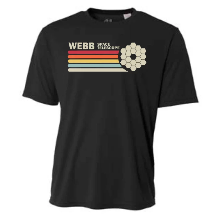 James Webb Space Telescope Retro Jwst Webb Telescope Cooling Performance Crew T-Shirt