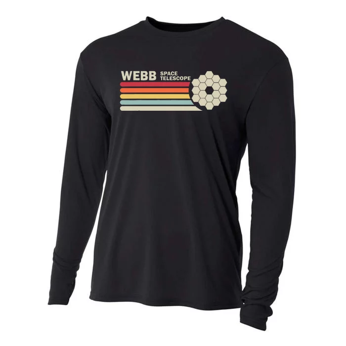 James Webb Space Telescope Retro Jwst Webb Telescope Cooling Performance Long Sleeve Crew