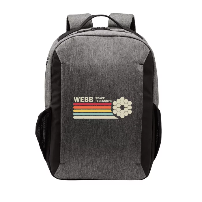 James Webb Space Telescope Retro Jwst Webb Telescope Vector Backpack