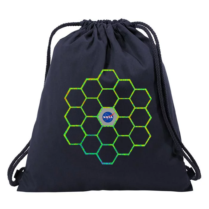 James Webb Space Telescope NASA Logo JWST Drawstring Bag