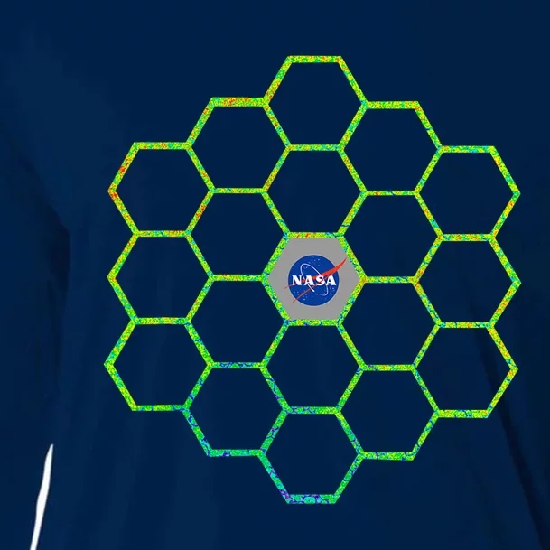 James Webb Space Telescope NASA Logo JWST Cooling Performance Long Sleeve Crew