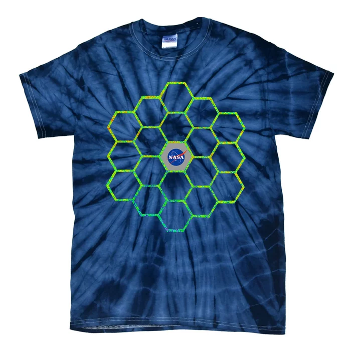 James Webb Space Telescope NASA Logo JWST Tie-Dye T-Shirt