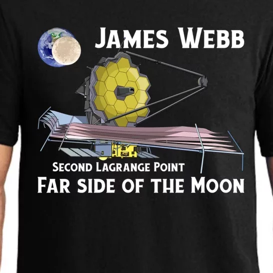 James Webb Space Telescope Moon Earth Second Lagrange Point Gift Pajama Set