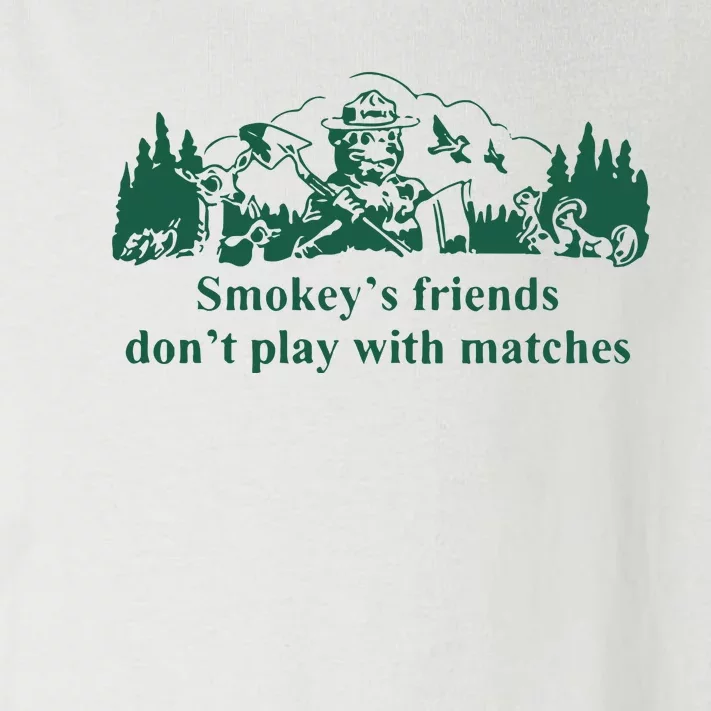 JohnB Wear Smokeys Friends Dont Play With Matches Toddler Long Sleeve Shirt