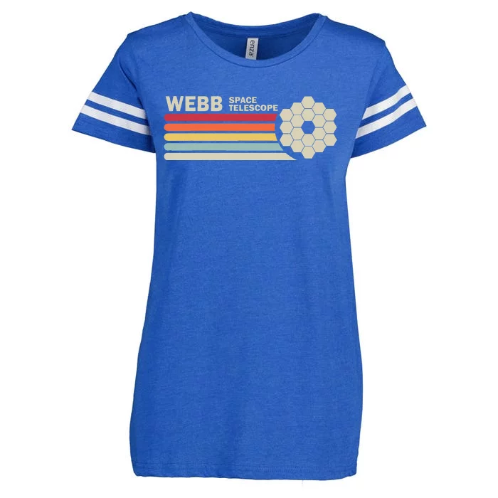 James Webb Space Telescope Enza Ladies Jersey Football T-Shirt