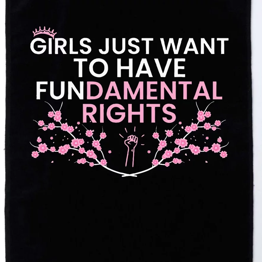 Just Want To Have Fundamental Rights Platinum Collection Golf Towel