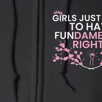 Just Want To Have Fundamental Rights Full Zip Hoodie