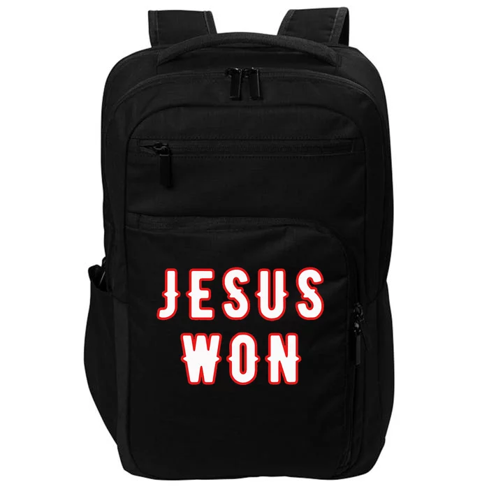 jesus won Texas Impact Tech Backpack