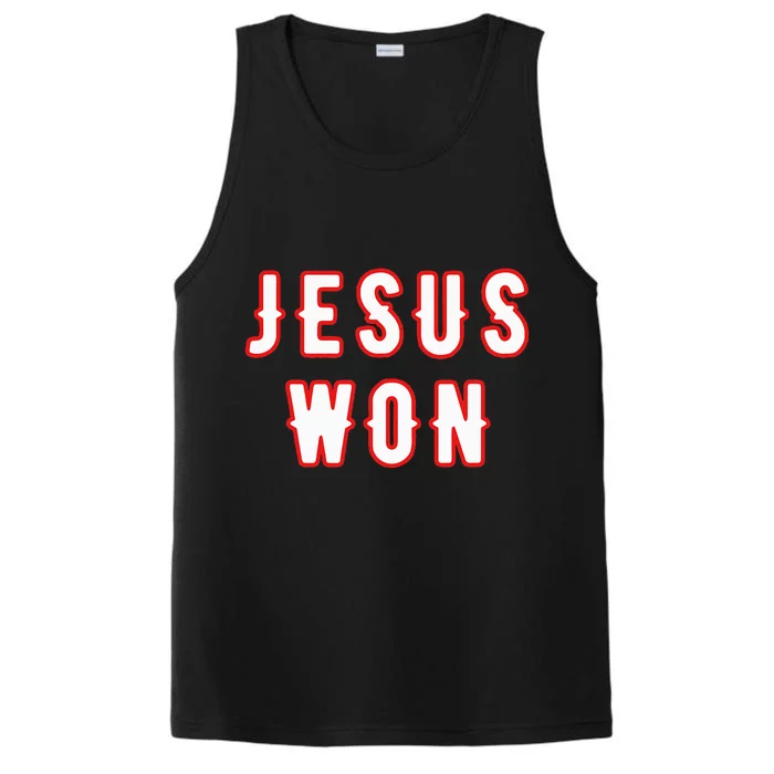 jesus won Texas Performance Tank