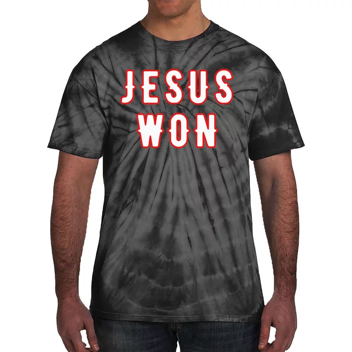 jesus won Texas Tie-Dye T-Shirt