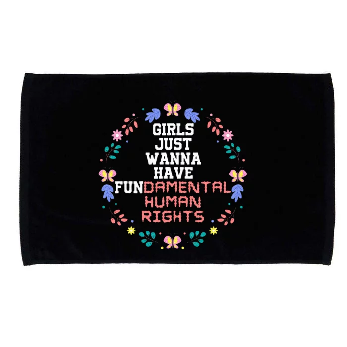 Just Want To Have Fundamental Rights Microfiber Hand Towel