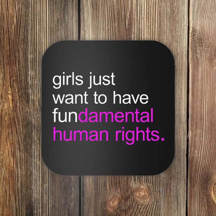 Just Want to Have Fundamental Human Rights Coaster