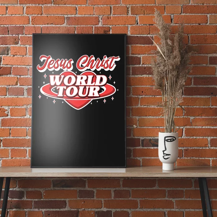 Jesus World Tour Christian Music Faith Concert Front & Back Poster