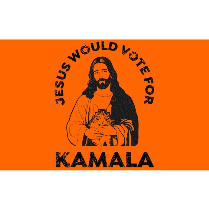 Jesus Would Vote For Kamala Harris Walz 2024 Bumper Sticker