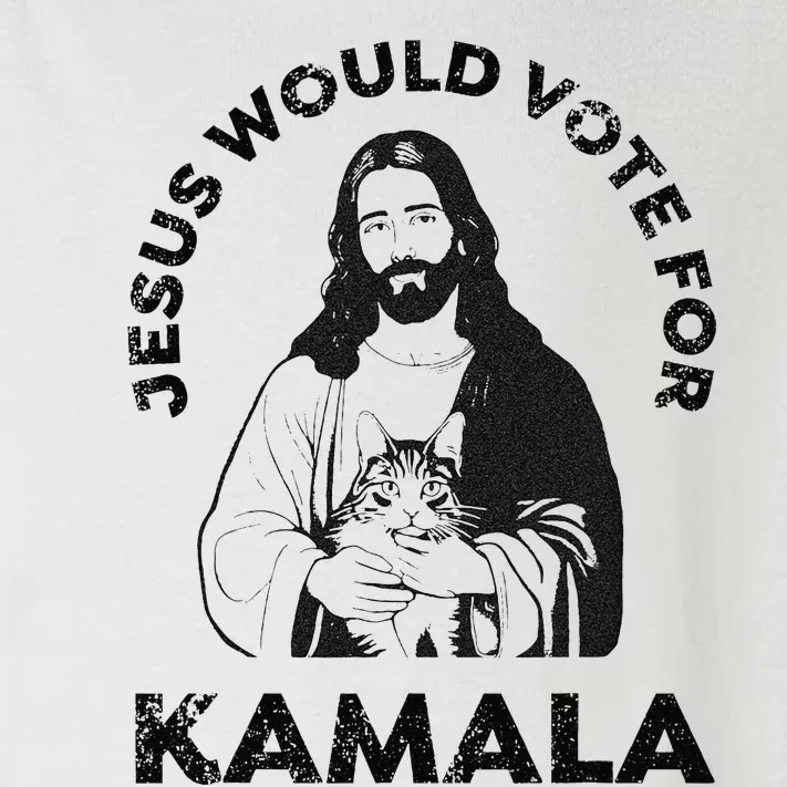 Jesus Would Vote For Kamala Harris Walz 2024 Toddler Long Sleeve Shirt