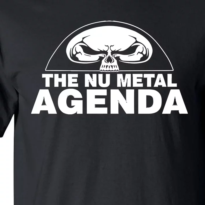 Justin Whang Wearing The Nu Metal Agenda Tall T-Shirt