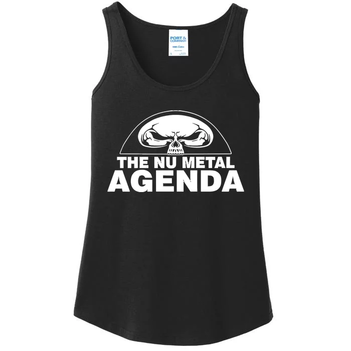 Justin Whang Wearing The Nu Metal Agenda Ladies Essential Tank