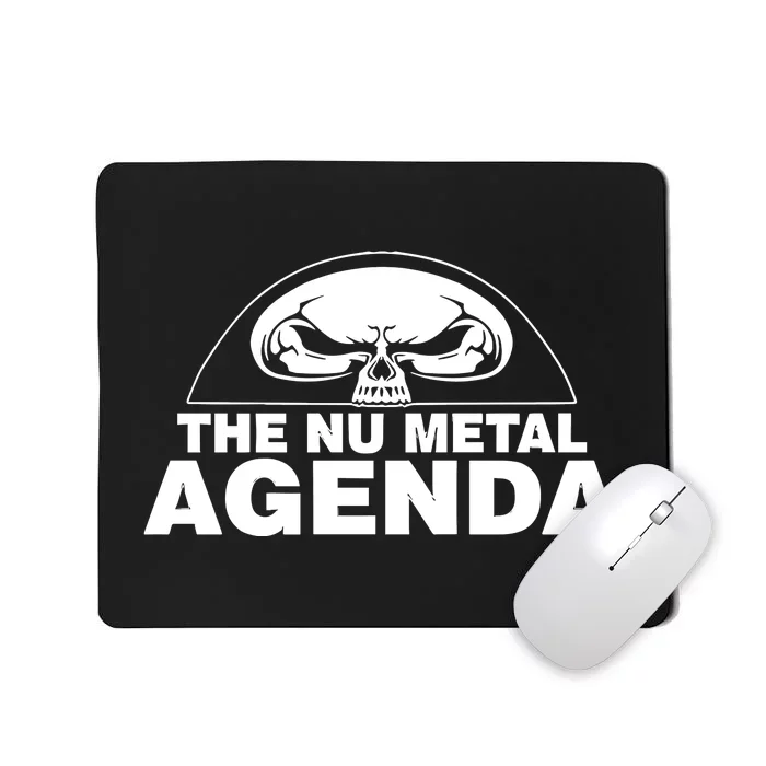 Justin Whang Wearing The Nu Metal Agenda Mousepad