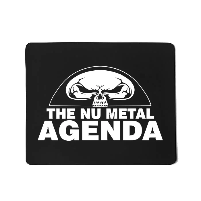 Justin Whang Wearing The Nu Metal Agenda Mousepad