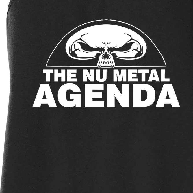 Justin Whang Wearing The Nu Metal Agenda Women's Racerback Tank