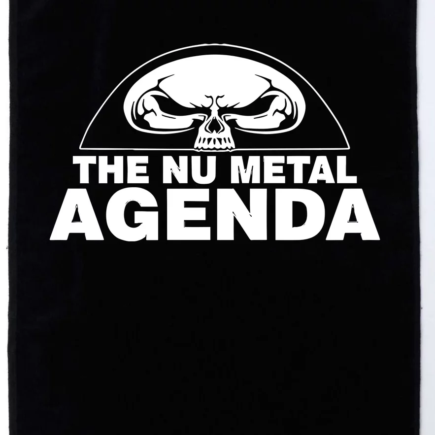 Justin Whang Wearing The Nu Metal Agenda Platinum Collection Golf Towel