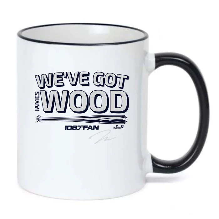 James Wood We’Ve Got Wood Black Color Changing Mug