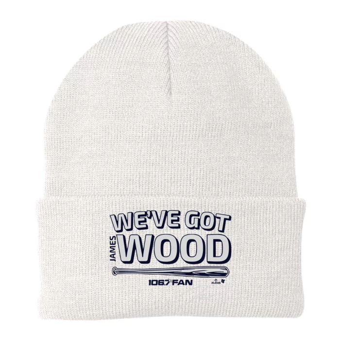 James Wood We’Ve Got Wood Knit Cap Winter Beanie