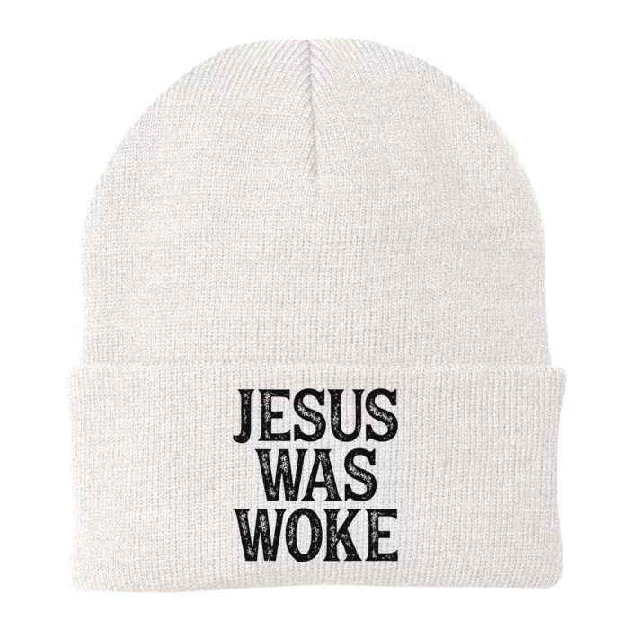 Jesus Was Woke Christian Faith Religious   Funny Knit Cap Winter Beanie