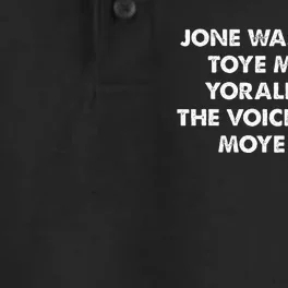 JONE WASTE YORE TOYE MONME YORALL REDIII THE VOICE Dry Zone Grid Performance Polo