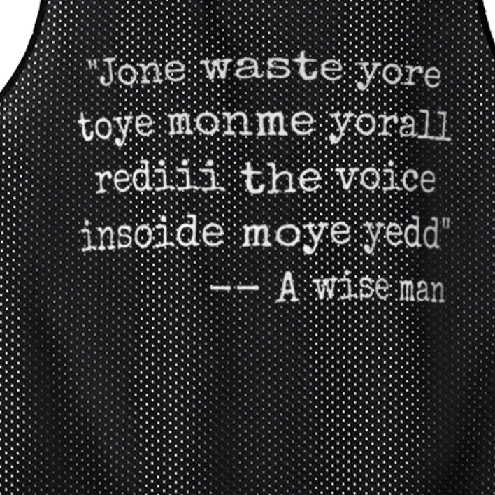 Jone Waste Yore Toye Monme Yorall Rediii Mesh Reversible Basketball Jersey Tank