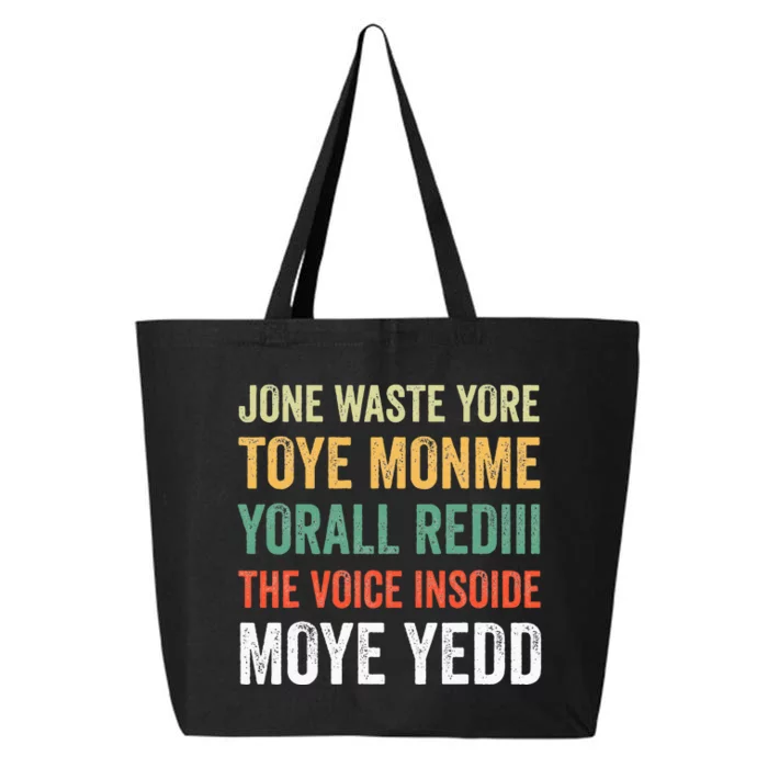 Jone Waste Yore Toye Monme Yorall Rediii 25L Jumbo Tote