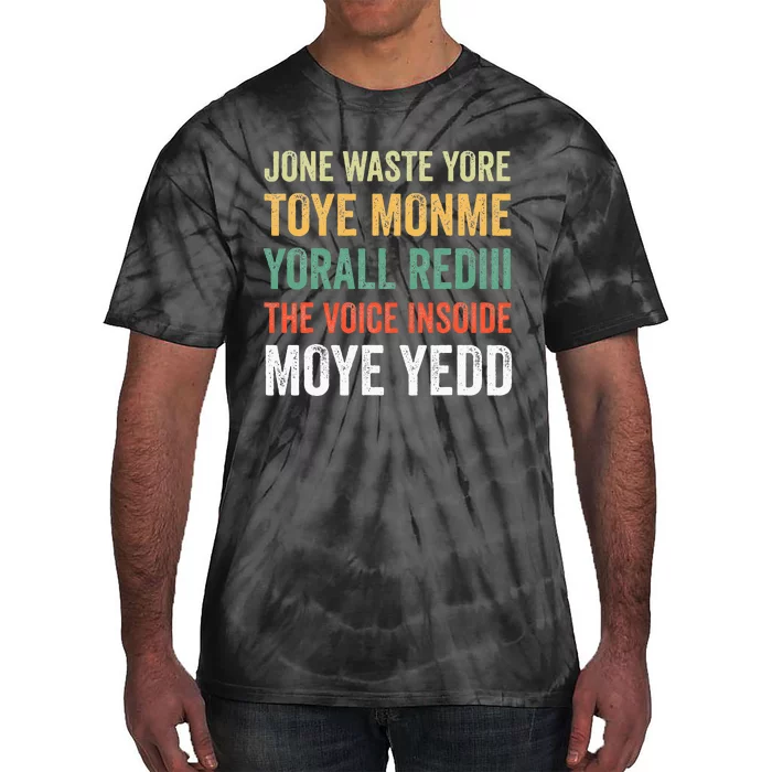 Jone Waste Yore Toye Monme Yorall Rediii Tie-Dye T-Shirt