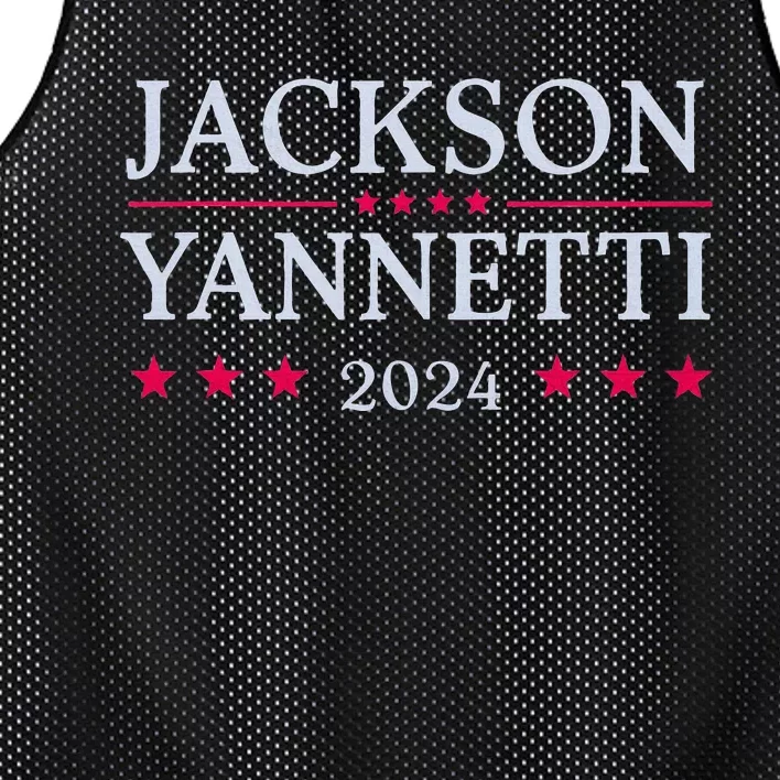 Jackson Yanetti 2024 Mesh Reversible Basketball Jersey Tank