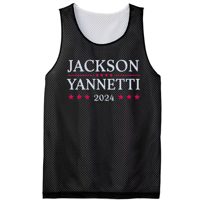 Jackson Yanetti 2024 Mesh Reversible Basketball Jersey Tank