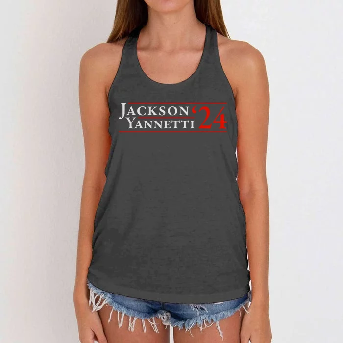 Jackson Yanetti 2024 Women's Knotted Racerback Tank