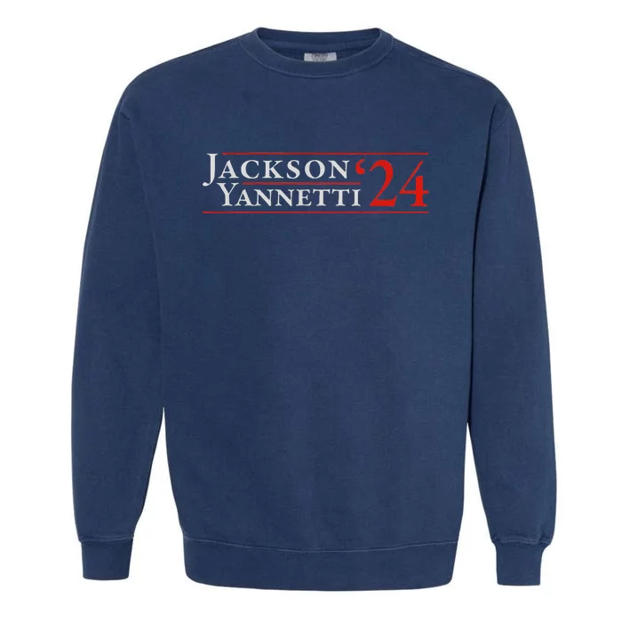 Jackson Yanetti 2024 Political Campaign Garment-Dyed Sweatshirt