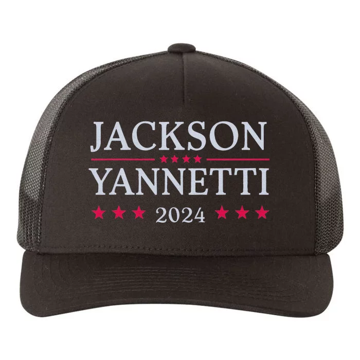 Jackson Yanetti 2024 Election Support Yupoong Adult 5-Panel Trucker Hat