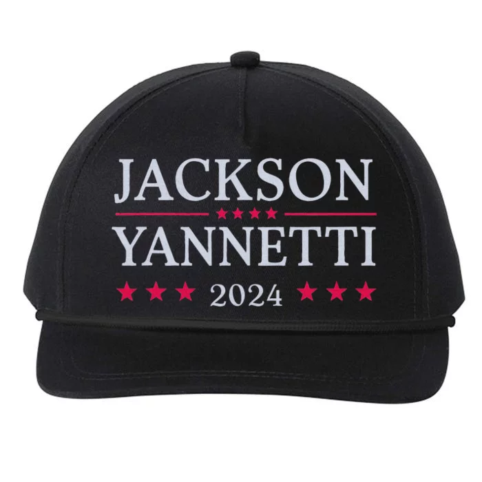 Jackson Yanetti 2024 Election Support Snapback Five-Panel Rope Hat