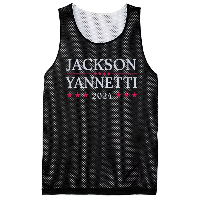 Jackson Yanetti 2024 Election Support Mesh Reversible Basketball Jersey Tank