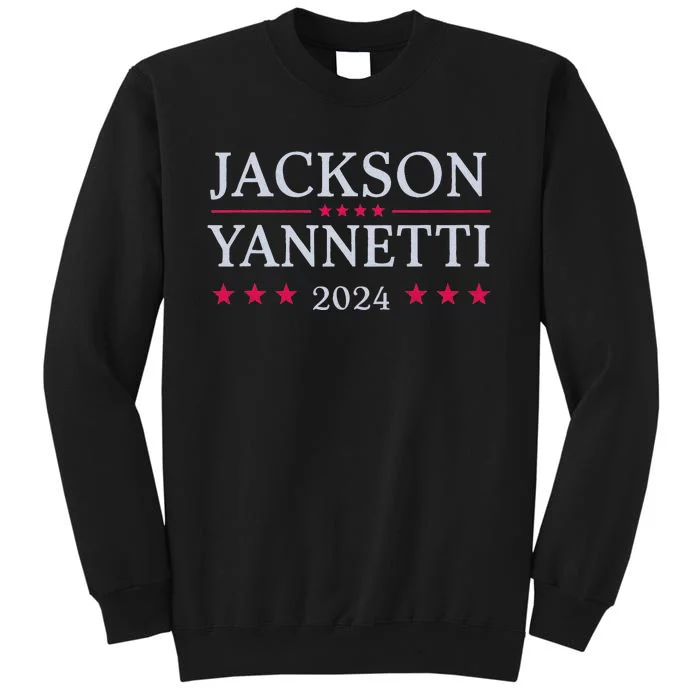 Jackson Yanetti 2024 Election Support Tall Sweatshirt