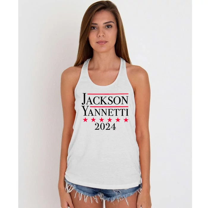 Jackson Yanetti 2024 Women's Knotted Racerback Tank