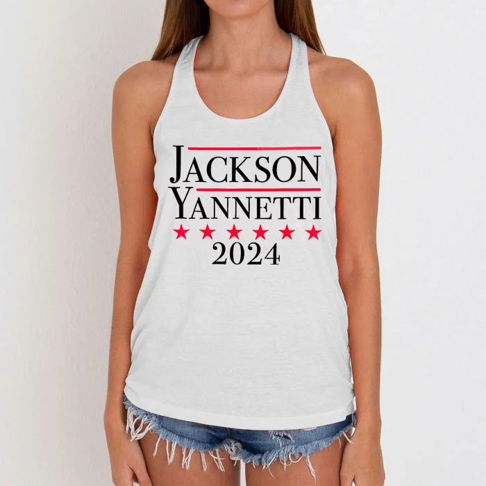 Jackson Yanetti 2024 Women's Knotted Racerback Tank