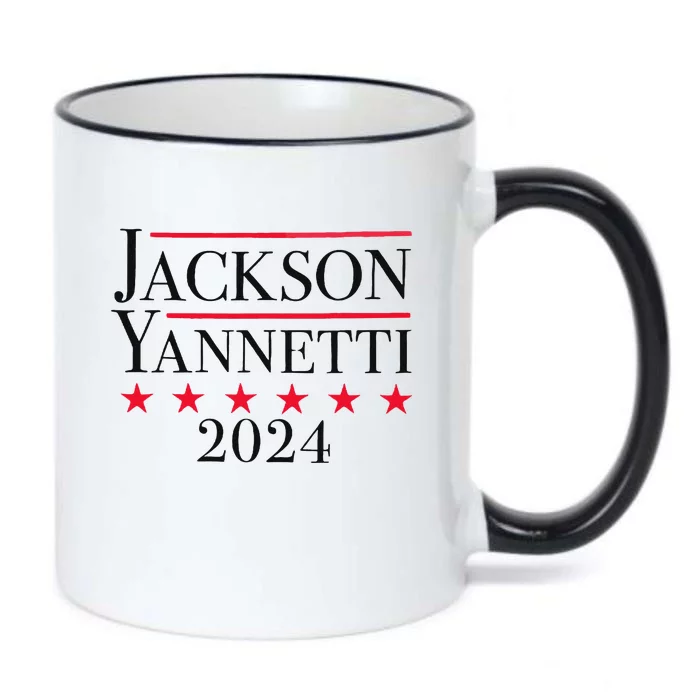 Jackson Yanetti 2024 Campaign Design Black Color Changing Mug