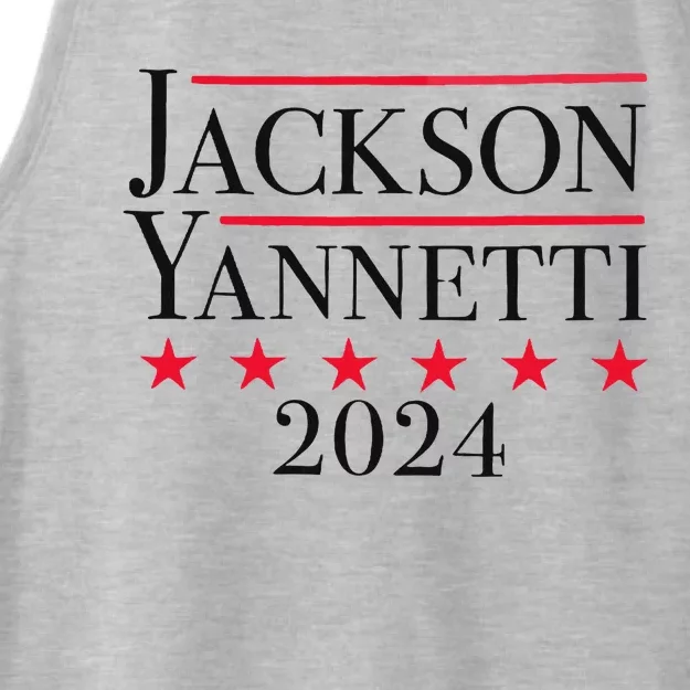 Jackson Yanetti 2024 Campaign Design Ladies Tri-Blend Wicking Tank