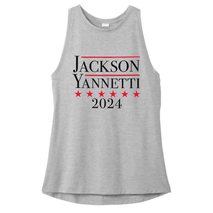 Jackson Yanetti 2024 Campaign Design Ladies Tri-Blend Wicking Tank