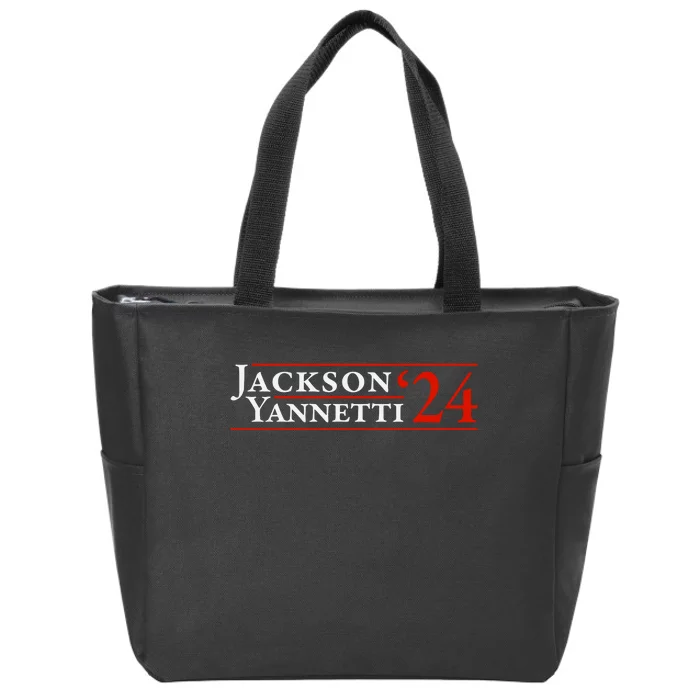 Jackson Yanetti 2024 Zip Tote Bag