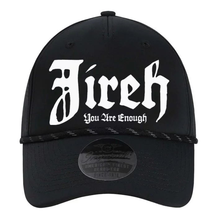 Jireh You Are Enough Performance The Dyno Cap