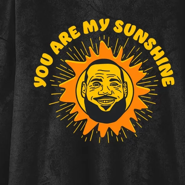 James You Are My Sunshine Hooded Wearable Blanket